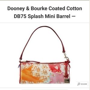 Multi-Color Mini Barrel Bag-Splash